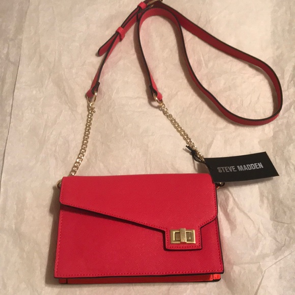 Steve Madden Orange Multicolored Crossbody Bag - Picture 3 of 6